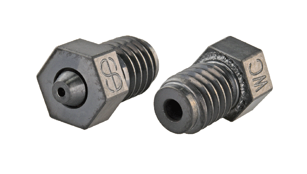 Boquilla de carburo de tungsteno Phaetus x PrimaCreator RepRap M6, 0,8 mm - 1,75 mm - 1 unidad