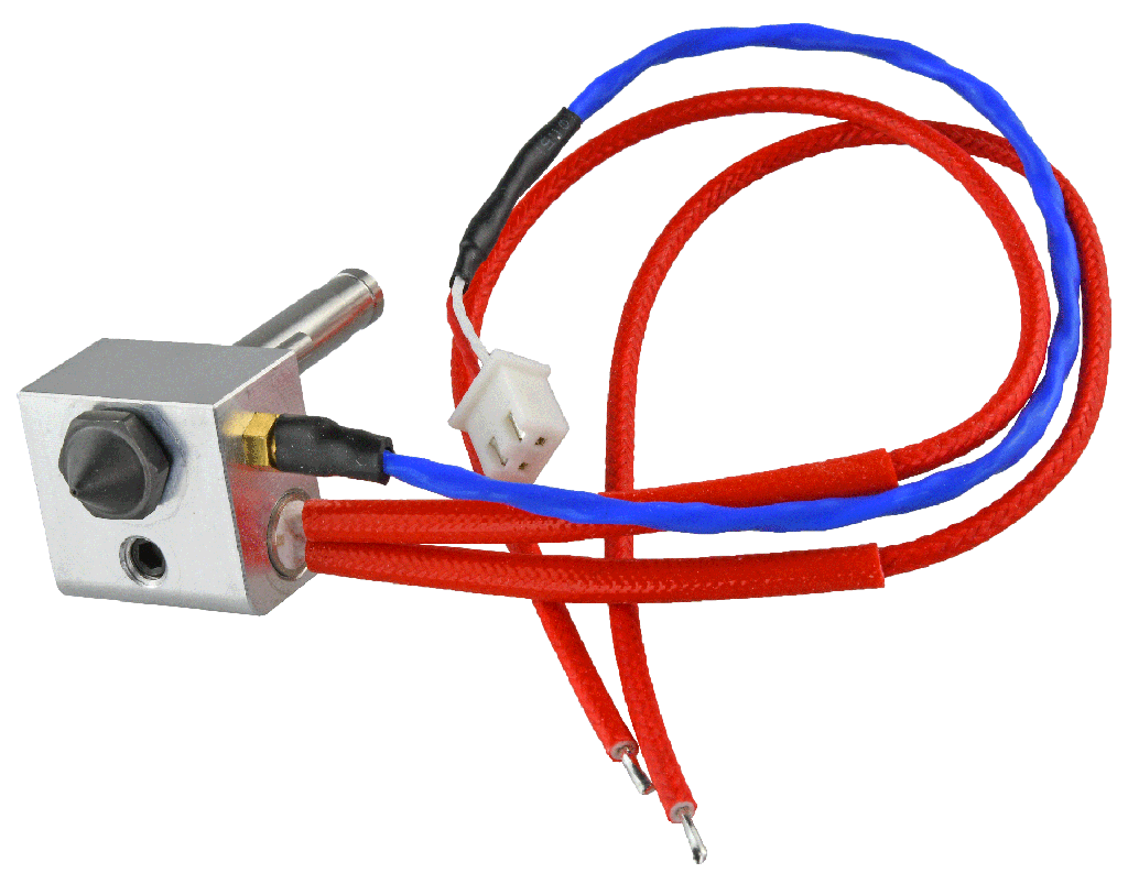 Flashforge Creator 3 Pro Right Hot-End Assembly - Hardened Steel - 0,4 mm