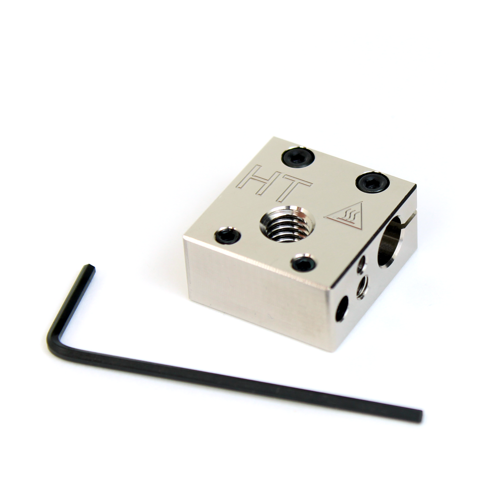 Bloque calefactor de alta temperatura Micro Swiss de cobre chapado, estilo MK8, mejora para CR10 / Ender