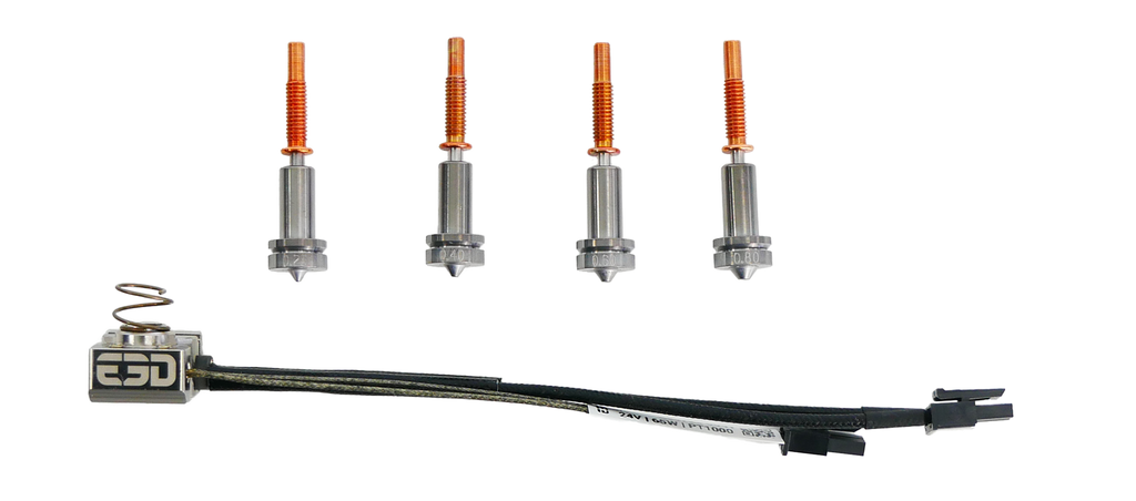 E3D Revo Ultra High Temp Hotside - PT1000 - Kit completamente cargado