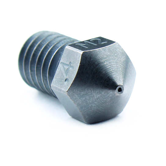Micro Swiss M2 Boquilla de acero rápido endurecido RepRap - Rosca M6, filamento de 1,75 mm - 0,40 mm
