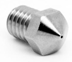 Boquilla Micro Swiss Plated resistente al desgaste | 0,3 mm