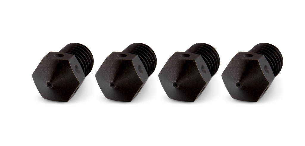 Boquilla endurecida RepRap M6 de 3 mm - 0,4 mm - 4 unidades