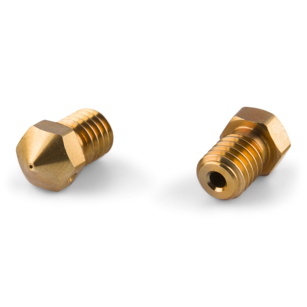 Boquilla de latón para RepRap M6, 0,8 mm - 1,75 mm - 1 unidad