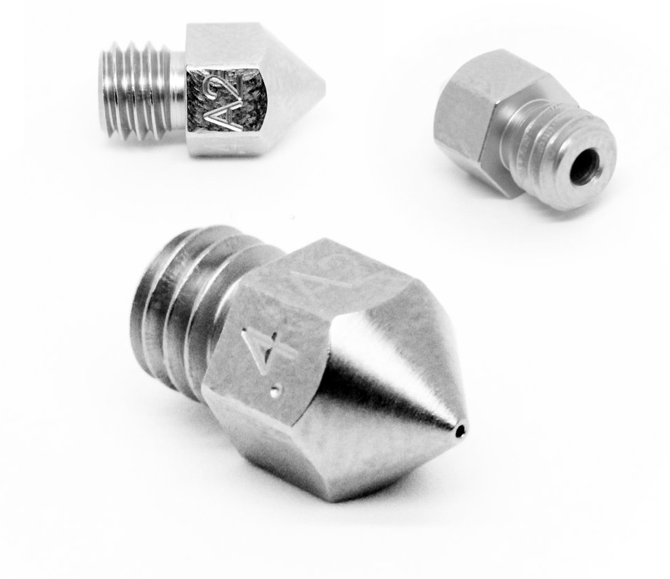 Micro Swiss - Boquilla MK8 0,80mm Acero para herramientas A2 chapado resistente al desgaste