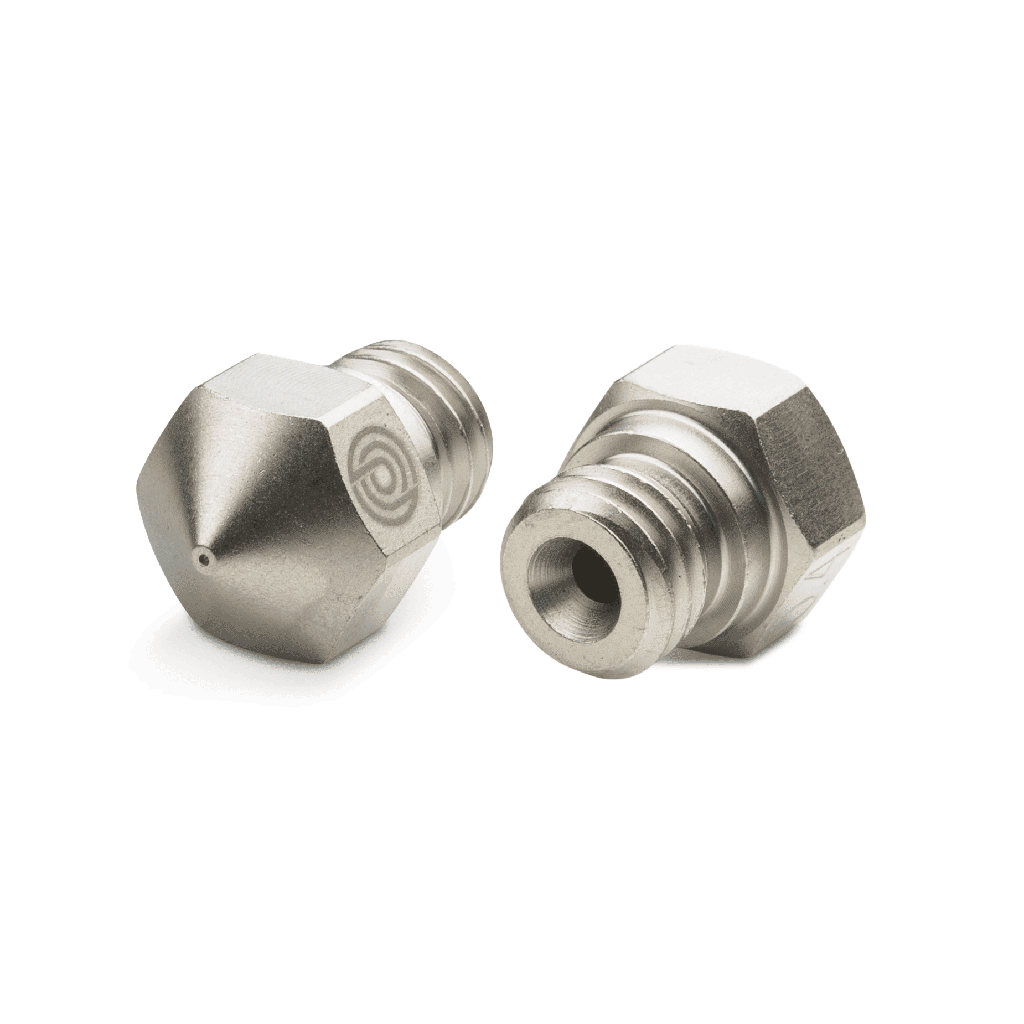 MK10 Nickel Plated Copper Nozzle 0,4 mm (For all-metal hot-ends)  - 1 pcs