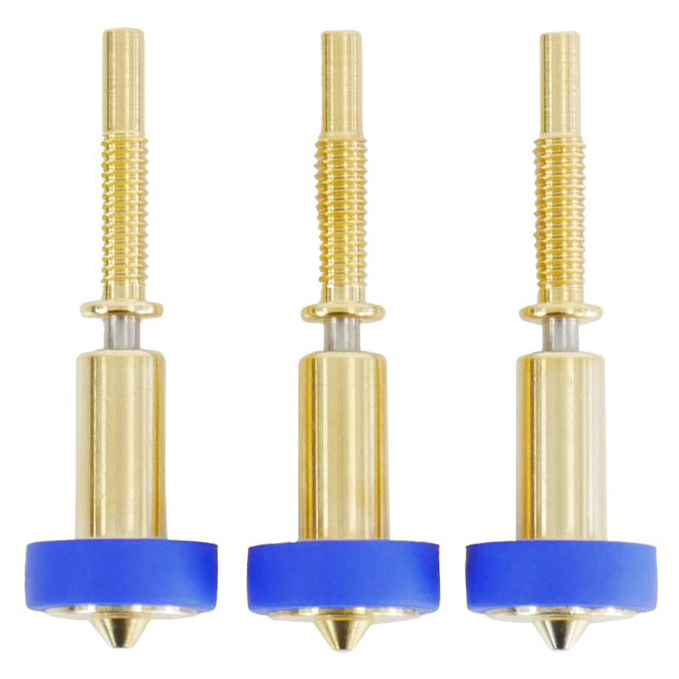 Conjunto de boquillas E3D RapidChange Revo de alto caudal, 0,6 mm - Paquete de 3 unidades