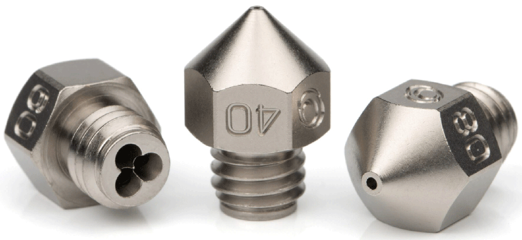 Boquilla de latón con recubrimiento Bondtech CHT® MK8 de 0,6 mm - 1 unidad