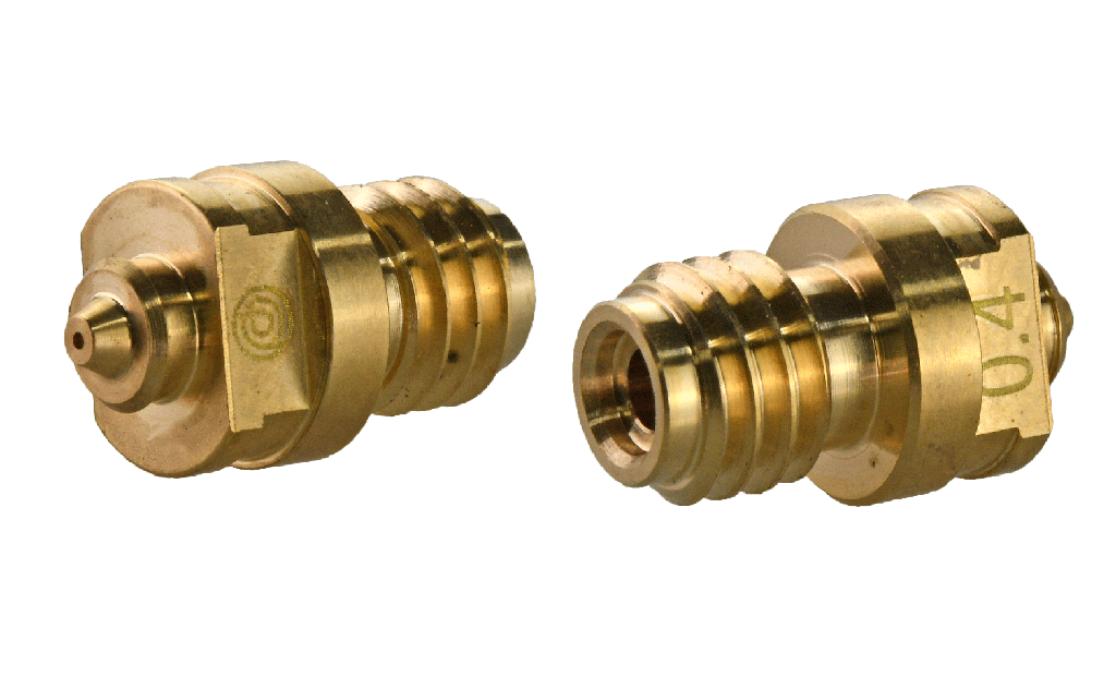 Boquilla de latón PrimaCreator para Zortrax M200 Plus/M300 Plus - 0,4 mm - 1 unidad