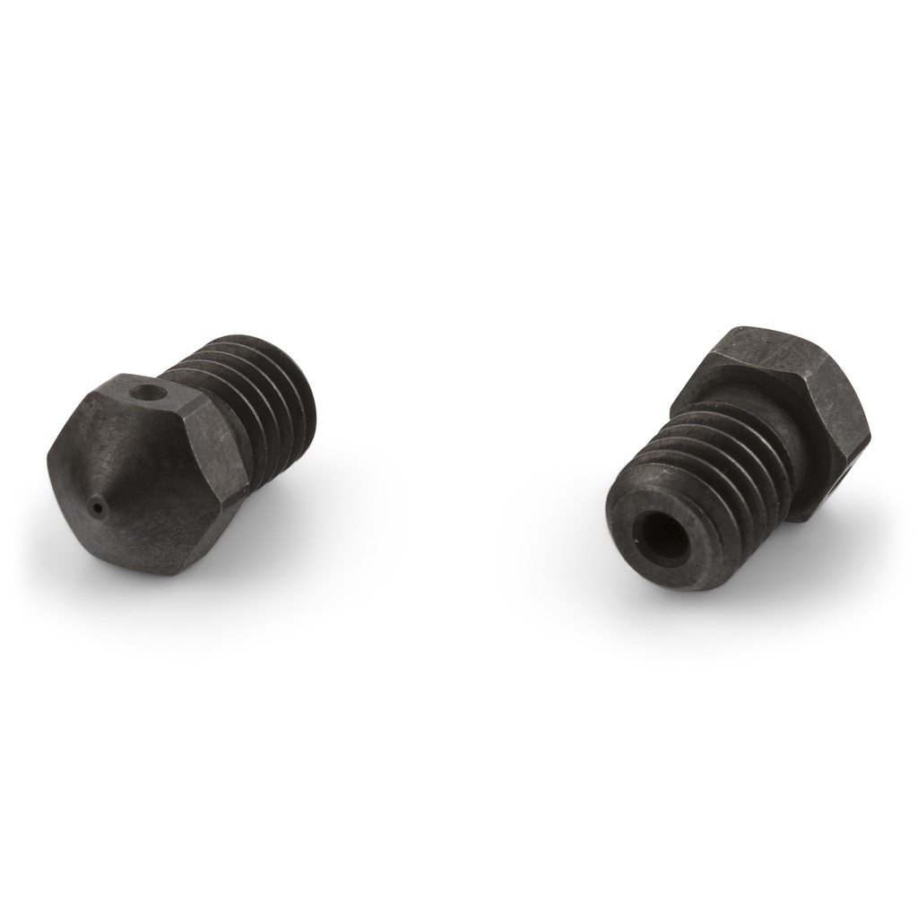 Boquilla endurecida RepRap M6 de 0,6 mm - 1,75 mm - 1 unidad