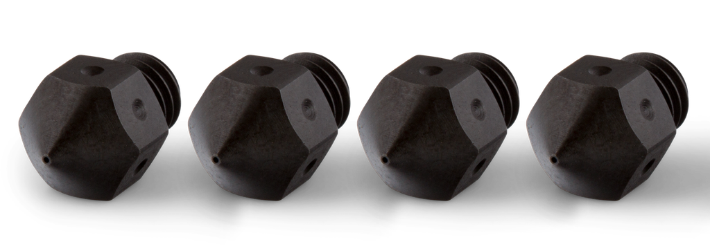 Boquilla de acero endurecido MK8 de 0,4 mm - 4 unidades