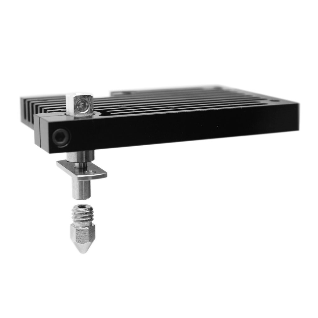 Micro Swiss Hotend totalmente metálico con bloque de refrigeración SLOTTED para Zortrax M200, M300