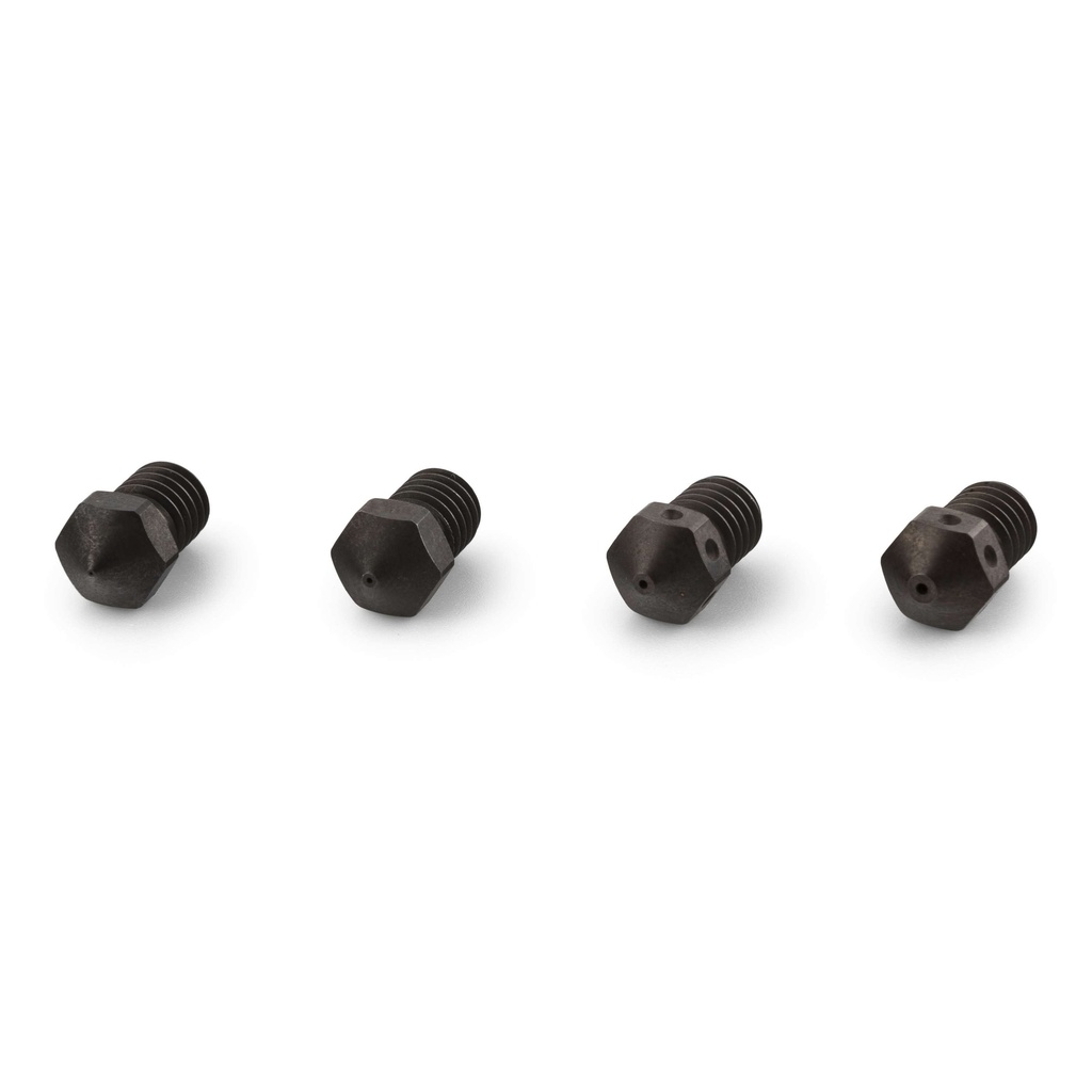 Boquilla endurecida RepRap M6 de tamaño mixto - 1,75 mm - 4 unidades
