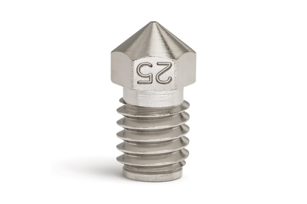 Boquilla de latón con recubrimiento Bondtech CHT® de 0,25 mm - 1 unidad