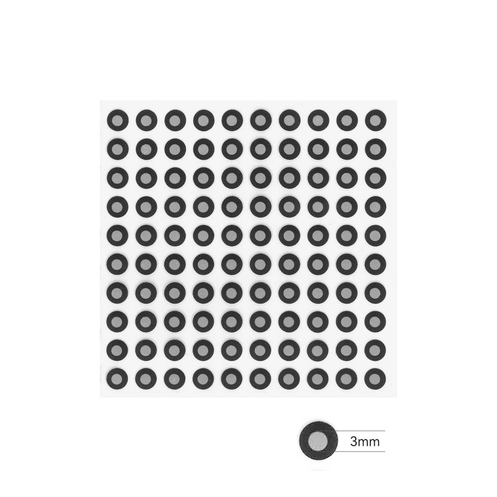 Revopoint Puntos Marcadores de Alta Visibilidad para Objetos Medianos y Grandes - 500 unid.