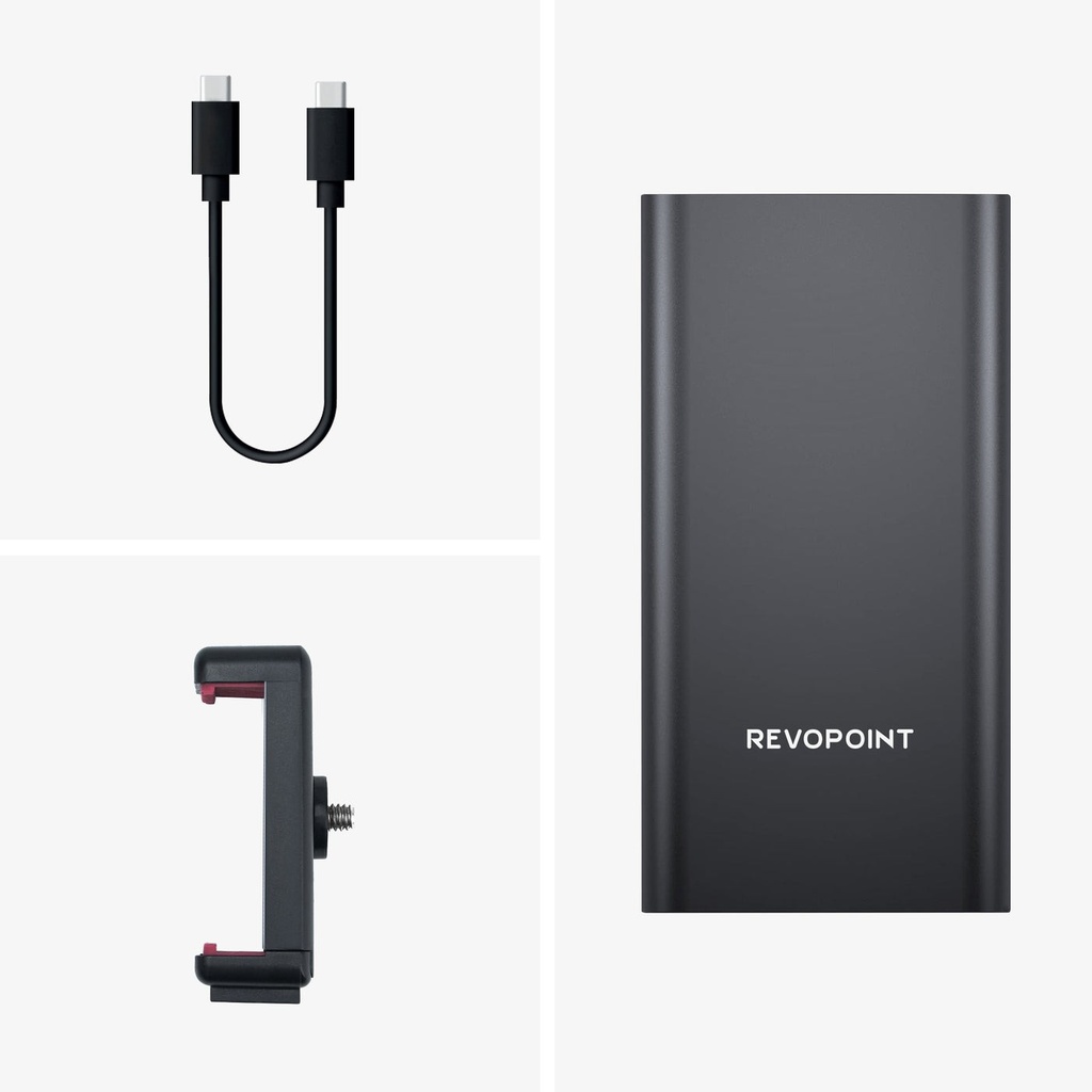 Kit de batería externa Revopoint para Miraco