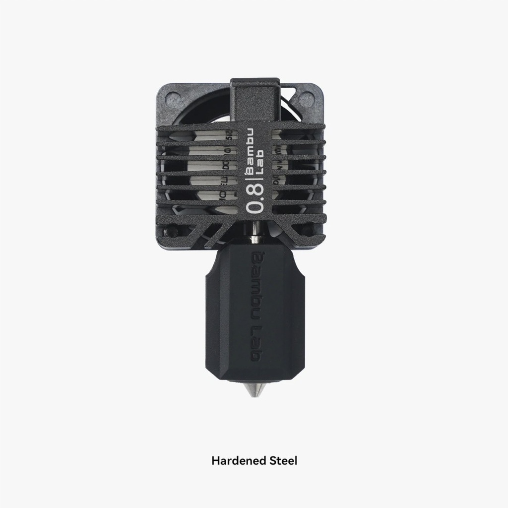 Bambu Lab: montaje completo del hotend - P1P | 0,8 mm