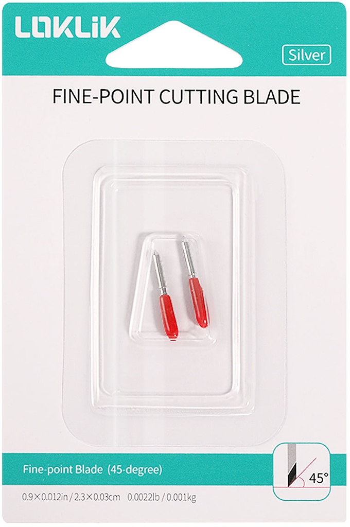 LOKLiK Cutting Blade 45° - 2-pack