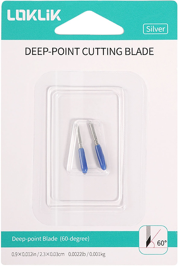 LOKLiK Cutting Blade 60° - 2-pack