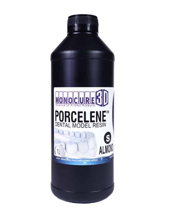 Resina dental Monocure Porcelene™ (S) - 1000 ml - Almendra