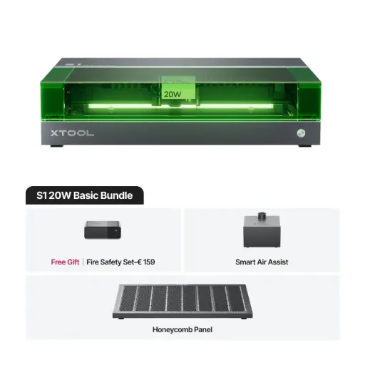 [P1030504] xTool S1 - 20W - diode laser cutter 