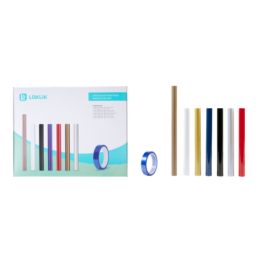 [SG-RYJPJ-0004-US-L-B2B] LOKLiK Starter Pack para prensa térmica automática