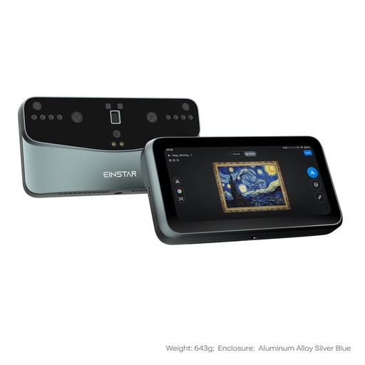 [C010012] Shining 3D Einstar Vega - Professional 3D Scanner - Azul plateado