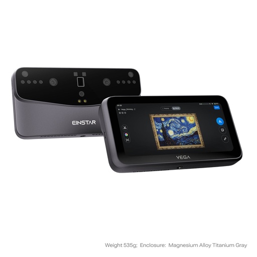 [C010009] Shining 3D Einstar Vega - Professional 3D Scanner - Gris Titanio