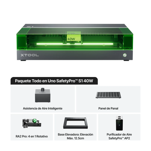 [P1030524-P5010367-P5010391] xTool S1 All in One - 40W - diode laser cutter