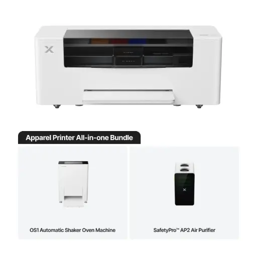 [P1030668 + P5010391] xTool Apparel Printer All-In-One - DTF printing system