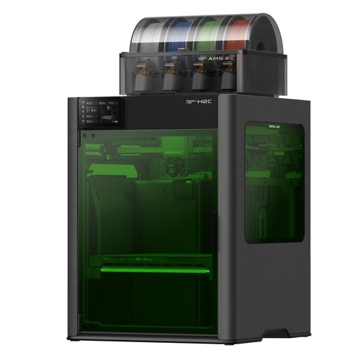 [PF003-N+SA007+SL001-EU] Bambu Lab H2C Laser Full Combo - 10W | Impresora 3D Multimaterial