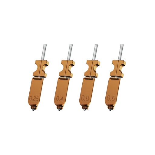 [20004645001] Flashforge AD5X Nozzle Assembly (4 Pieces)