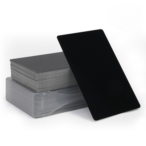[ALABC-Blue] AlgoLaser Aluminum Business Cards (100 pcs)