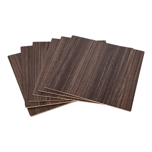 [4007010157] Creality Falcon Series Walnut Plywood Sheets 300 x 300 x 5mm - 6pcs