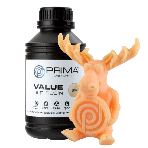 [PV-RESIN-B405-0500-SK] Resina PrimaCreator Value UV/DLP - 500 ml - Skin