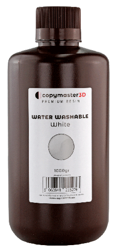 [CM-WW-B405-1000-WH] Copymaster3D Resina UV lavable con agua - 1000 ml - Blanco