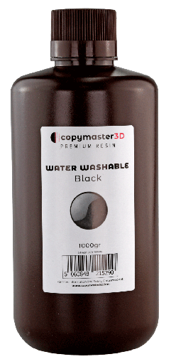 [CM-WW-B405-1000-BK] Copymaster3D Resina UV lavable con agua - 1000 ml - Negro