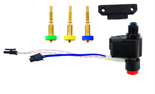 [REVO-MICRO-175-24V-LGX-AS-FL] E3D Revo™ Micro Hotend with LGX Adaptor - 24V - Fully Loaded Nozzle Kit