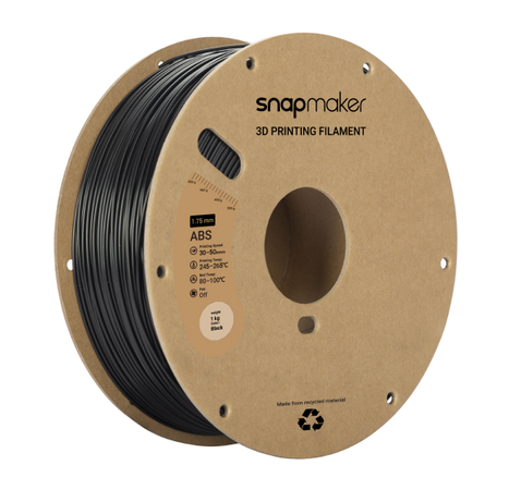 [34015] Snapmaker ABS Negro 1kg