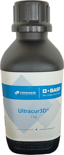[300087] BASF Ultracur3D Tough UV Resin ST 45 - 1 kg - Black