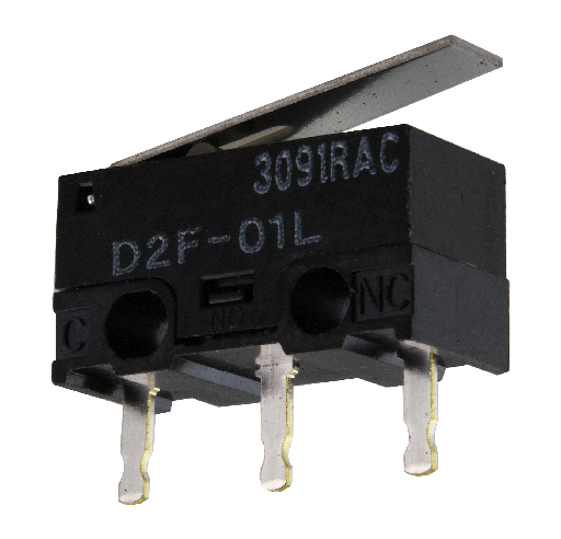 [3D-Microswitch D2FL] Omron Micro Switch - D2F-L