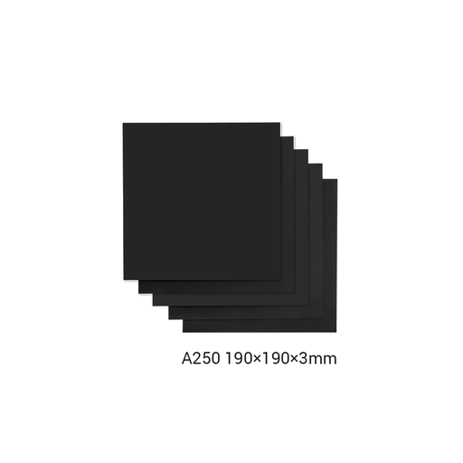 [33043] Placa Frosted Acrylic Sheet for Snapmaker 2.0 / 190 × 190 × 3mm / 5-Pack