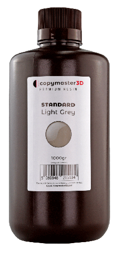 [CM-Resin-B405-1000-LG] Copymaster3D Standard Resina UV - 1000 ml - Gris claro