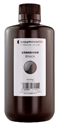 [CM-Resin-B405-1000-BK] Copymaster3D Resina UV Estándar - 1000 ml - Negro
