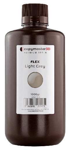 [CM-RF-B405-1000-LG] Copymaster3D Flex Resina UV - 1000 ml - Gris claro