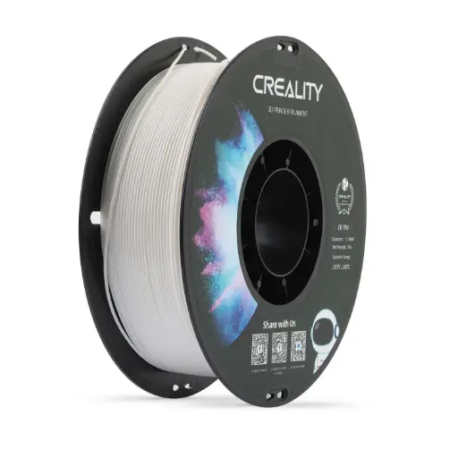 [3301040033] Creality CR-TPU - Filamento para impresión 3D - 1,75mm (1Kg) - Blanco
