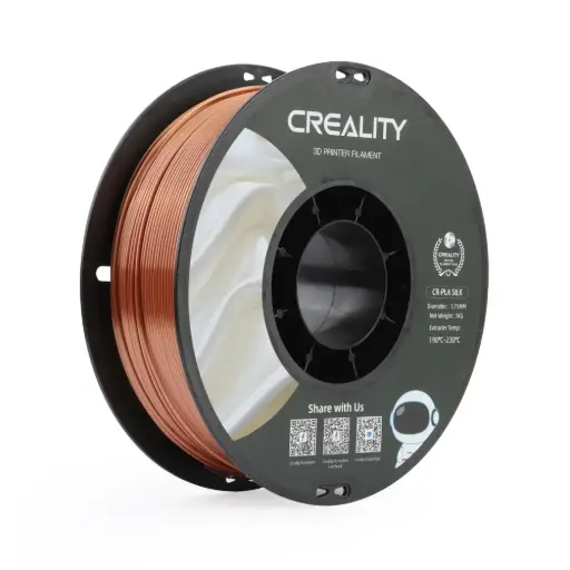 [3301120002] Creality CR-PLA Silk | Filamento para impresión 3D | 1,75 mm (1 kg) | Rojo cobre