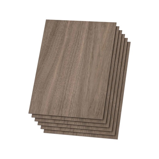 [P5020089] xTool 3 mm Walnut Plywood (6-Pack)