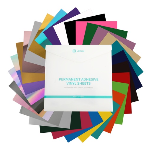 [SG-JST-0785-US-L-B2B] LOKLiK Permanent Vinyl Material Bundle