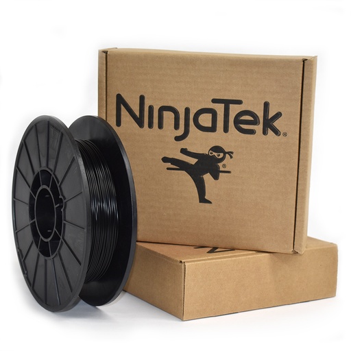 [3DCH0117505] NinjaTek Cheetah Flexible | Filamento para impresión 3D | 1,75 mm (0,5 kg) | Negro